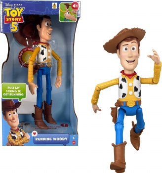 TOY STORY 5 12" FEATURE RUNNING WOODY