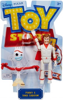 TOY STORY FIGURE FORKY &amp; DUKE CABOOM