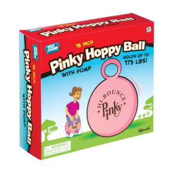 TOYSMITH PINKY HOPPY BALL 18&quot;