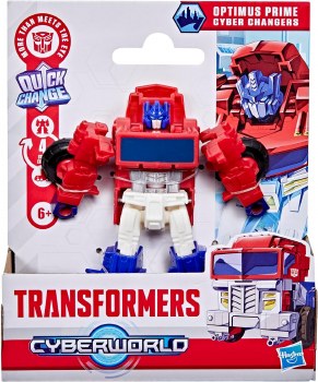TRANSFORMERS CYBER CHANGERS OPTIMUS