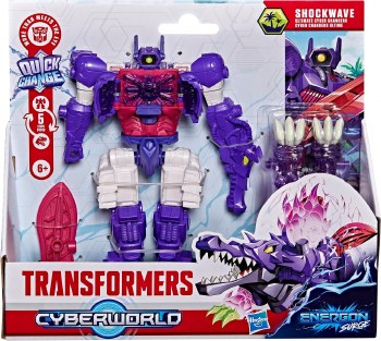 TRANSFORMERS CYBERWORLD SHOCKWAVE