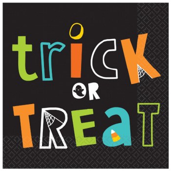 TRICK OR TREAT LUNCHEON NAPKINS