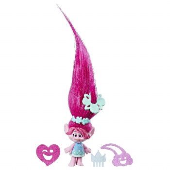 TROLLS FIGURE HAIR RAISING POPPY