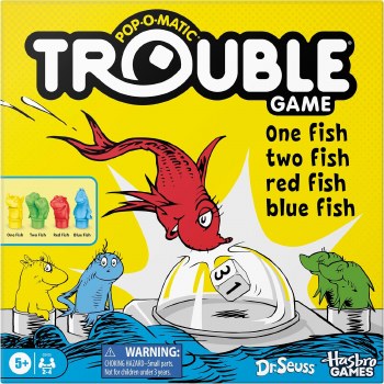 TROUBLE GAME SEUSS ONE FISH TWO FISH...