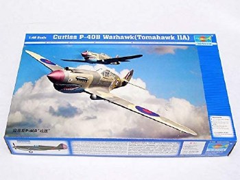 TRUMPETEER P-40B WARHAWK TOMAHAWK IIA