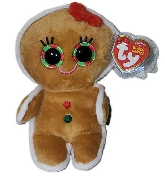 TY BEANIE BABIES HOLLY GINGERBREAD