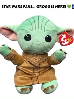 TY BEANIE BABY GROGU