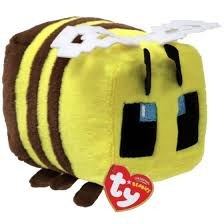 TY BEANIE BABY MINECRAFT BEE
