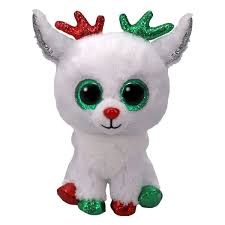 TY BEANIE BOOS SNOWDROP DEER