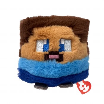 TY BEANIE BOUNCERS MINECRAFT STEVE