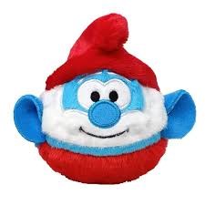 TY BEANIE BOUNCERS PAPA SMURF
