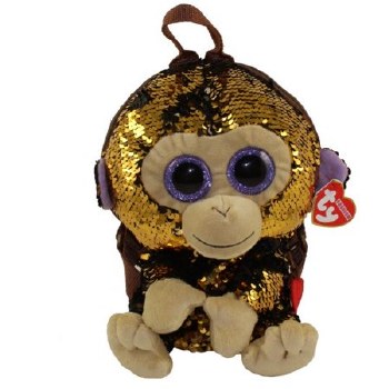 TY SEQUIN BACKPACK COCONUT