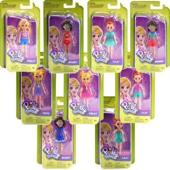 POLLY POCKET SINGLE DOLL ASST