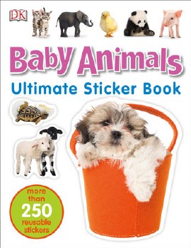 ULITMATE STICKER BOOK BABY ANIMALS