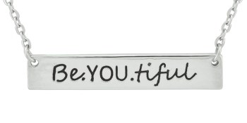 UNIQUELY YOU NECKLACE BE.YOU.TIFUL