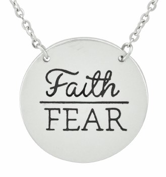 UNIQUELY YOU NECKLACE FAITHER OVER FEAR