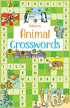 USBORNE BOOK ANIMAL CROSSWORDS
