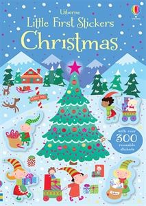 USBORNE LITTLE STICKERS CHRISTMAS