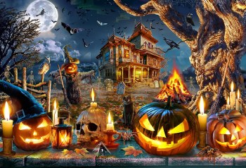 VCC 100pc PUZZLE HALLOWEEN NIGHTMARE