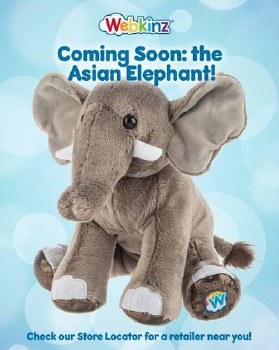 WEBKINZ ASIAN ELEPHANT