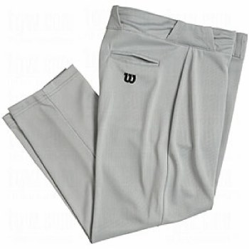 WILSON BASEBALL PANTS ADULT GRAY MED