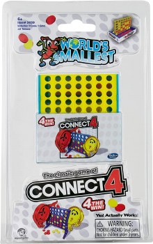 WORLD'S SMALLEST CONNECT 4