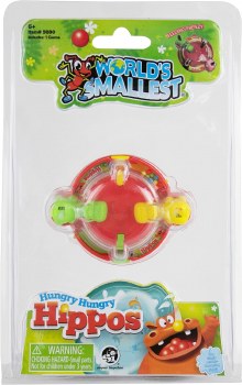 WORLD'S SMALLEST HUNGRY HUNGRY HIPPOS