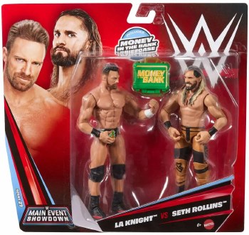 WWE SERIES 27 LA KNIGHT VS ROLLINS