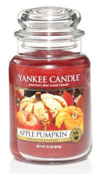 YANKEE LG CLASSIC JAR APPLE PUMPKIN