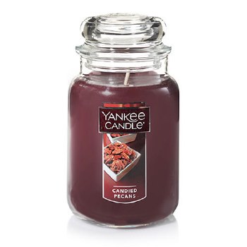 YANKEE LG CLASSIC JAR CANDIED PECANS