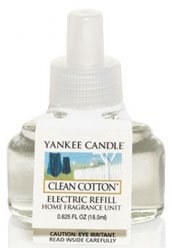 YANKEE SCENTPLUG REFILL CLEAN COTTON