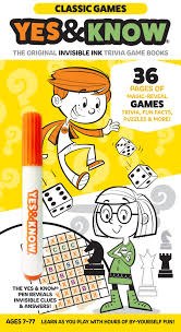 YES &amp; KNOW BOOK CLASSIC GAMES