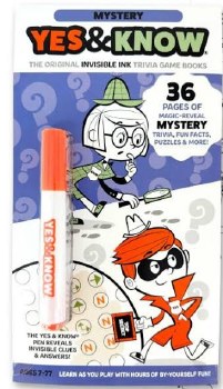 YES &amp; KNOW BOOK MYSTERY