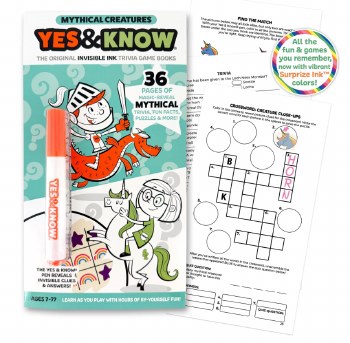 YES &amp; KNOW BOOK MYTHICAL CREATURES
