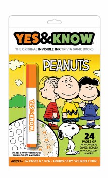 YES &amp; KNOW BOOK PEANUTS GANG