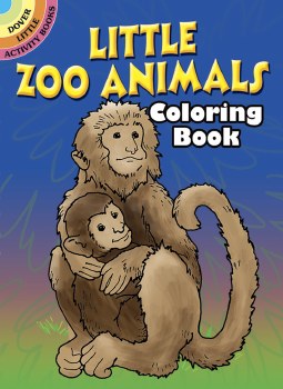 DOVER COLORING BOOK ZOO ANIMALS