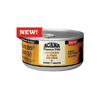 Acana - Chicken &amp; Fish Recipe - Canned Cat Food - 3 oz