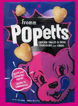 Fromm Popetts - Crispy-Airy Cranberry - Dog Treats - 6 oz