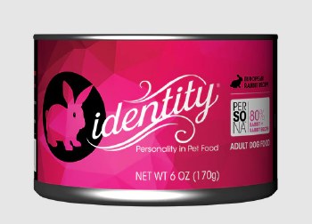 Identity - Rabbit Persona Recipe - Canned Dog Food - 6 oz