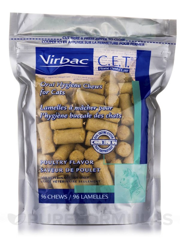 Virbac C E T Enzymatic Oral Hygiene Chews For Cats Poultry 30 Ct Phydeaux Chapel Hill