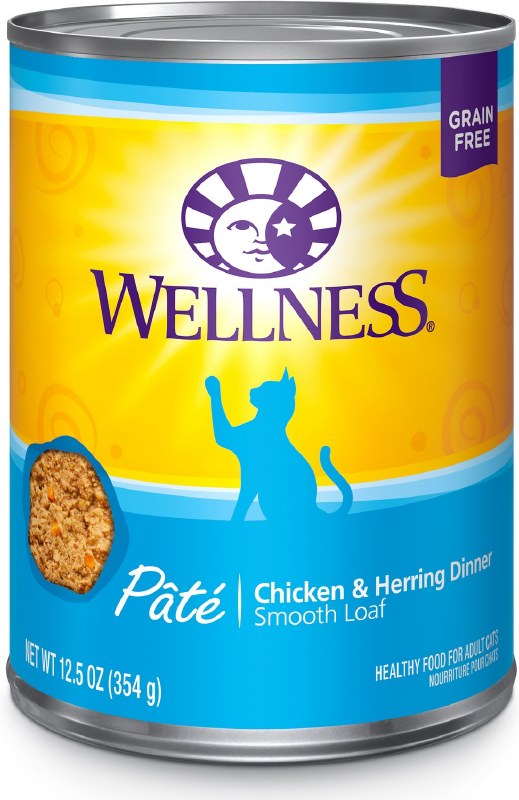 wellness chicken pate cat food