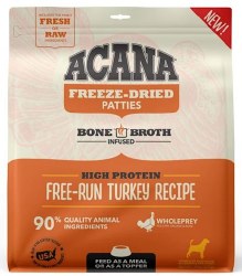 Acana - Freeze-Dried Patties - Free-Run Turkey Recipe - Freeze-Dried Dog Food - 14 oz