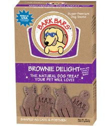 Bark Bars - Dog Treats - Brownie Delight - 12 oz