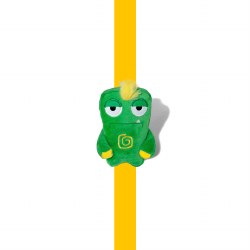 Alien Flex - Plush Dog Toy - Gro Mini