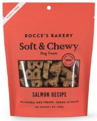 Bocce's Bakery - Soft and Chewy Dog Treats - Salmon - 6 oz