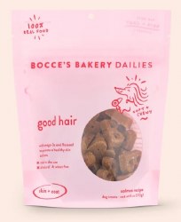 Bocce's Bakery - Dailies - Good Hair - Soft and Chew Dog Treats - 6 oz