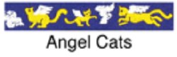 Beastie Bands - Cat Collar - Angel Cats