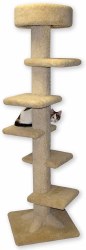 Beatrise - Cat Furniture - Spiral Stair Tower - 7'