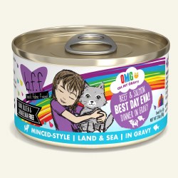 BFF OMG - Best Day Eva with Beef & Salmon - Canned Cat Food - 2.8 oz