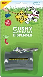 Bags on Board - Poop Bag Dispenser - Cushy - Gray